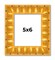 5x6 Bamboo Picture Frame with UV-Resistant Acrylic & Acid Free Backing, Available in 4 Finishes - Brown, Black, Gold, and Natural